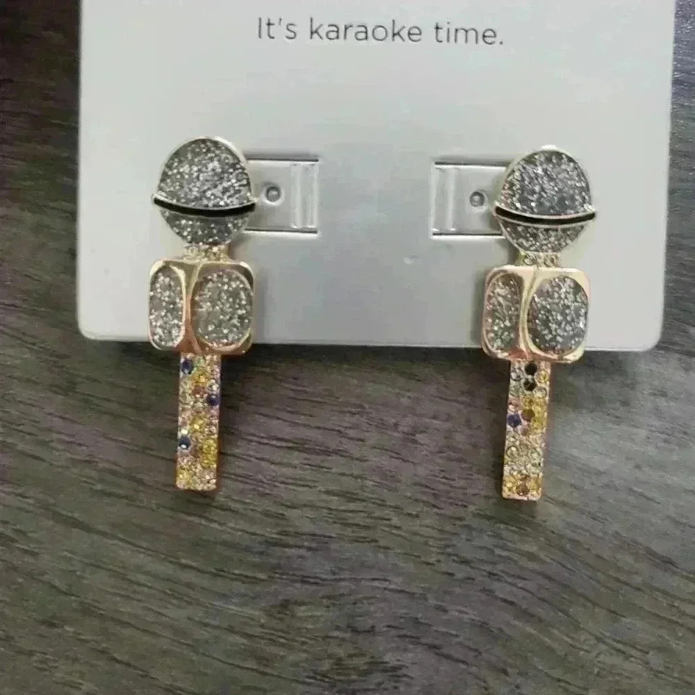 Sugarfix by Baublebar Microphone Earrings - Picture 2 of 2
